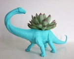 Planters with Dinosaur