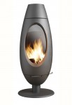 stylish wood fireplace invicta_1