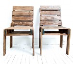 Chairs made of pallets