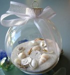 Christmas decoration ideas inspired from beach and sea