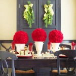 Christmas decoration ideas with flowers