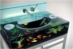 Bathroom Aquarium Sink from Italbrass