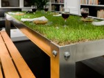 Cool grass table