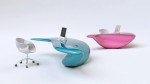 Elegant And Artistic Volna Table by Nüvist