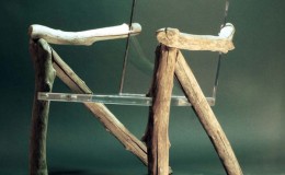 unique glass and wood chair2
