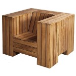 Outdoor Enormous Armchair by Piet Hein Eek