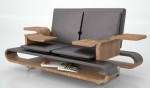 Space saving functional sofa by Brandon Allen