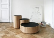 Levels low table by Lucie Koldova and Dan Yeffet