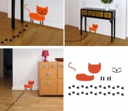 The Cat Pads wall stickers