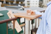 sky deck table for small balconies
