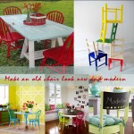 Make an old chair look new and modern