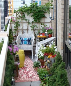 Apartment Patio Garden Design Ideas