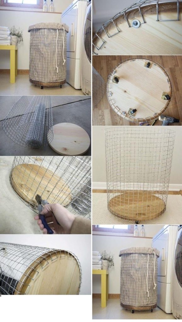 With wire mesh you can decorate very nicely 14 very original DIY