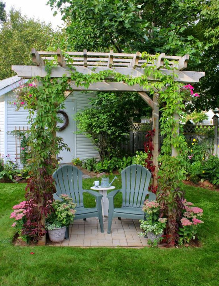 Garden With Pergola 50 Ideas For Your Summery Garden Design My