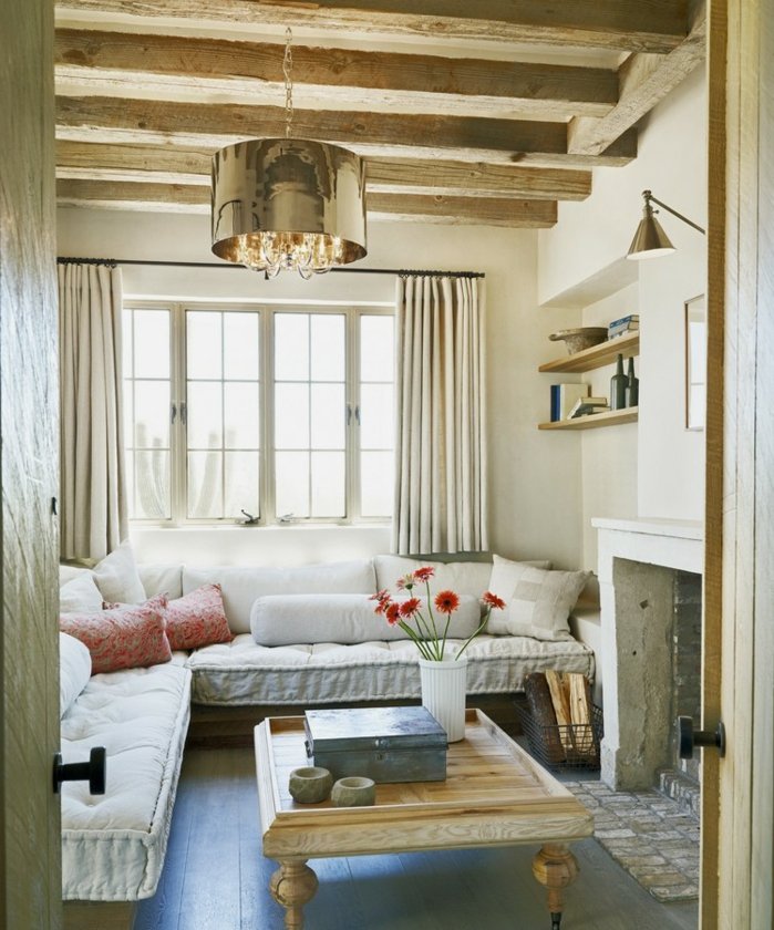 Rustic lounge - tips and 80 photos to create a cozy nest that breathes