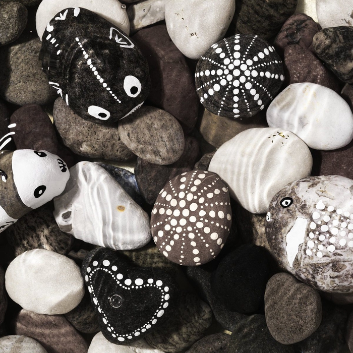 The art of pebble painting in 60 photos and tutorials a creative