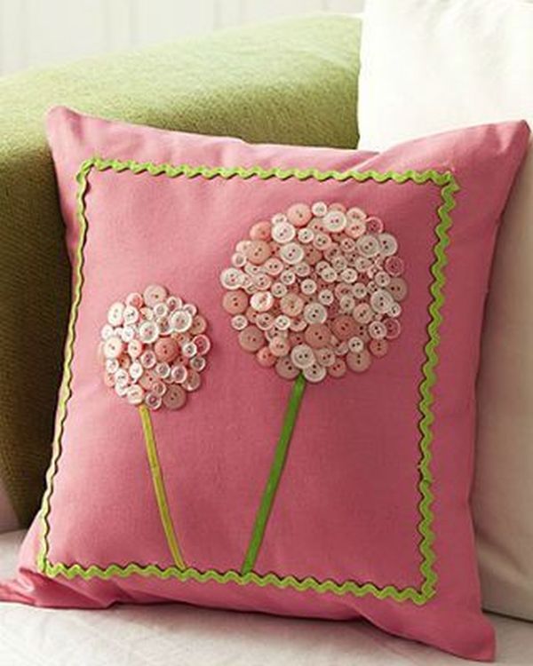 Impressive decorations from buttons My desired home