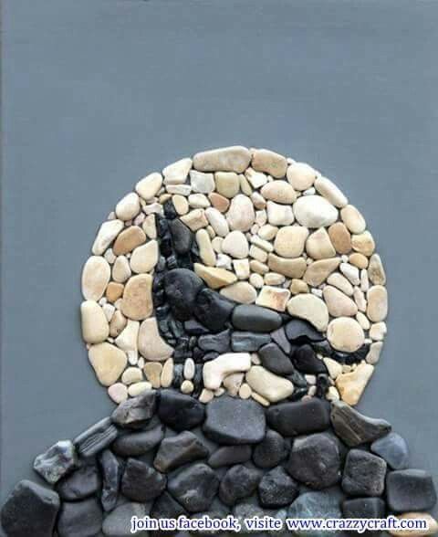 Pebble art ideas18