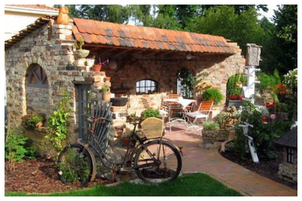 ideas with stone gazebo without a roof5