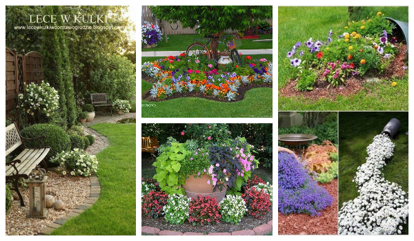 flowerbed ideas for your garden13