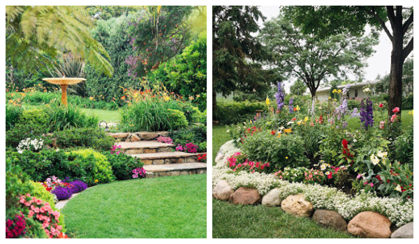 flowerbed ideas for your garden14