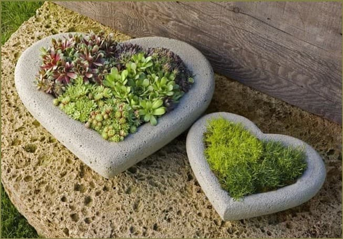 Amazing Ideas Diy For Homemade Outdoor Cement Planters My Desired Home