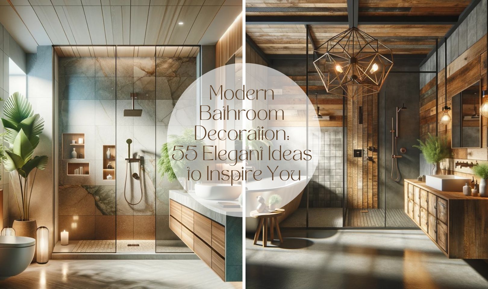 Modern Bathroom Decoration: 55 Elegant Ideas to Inspire You | My ...