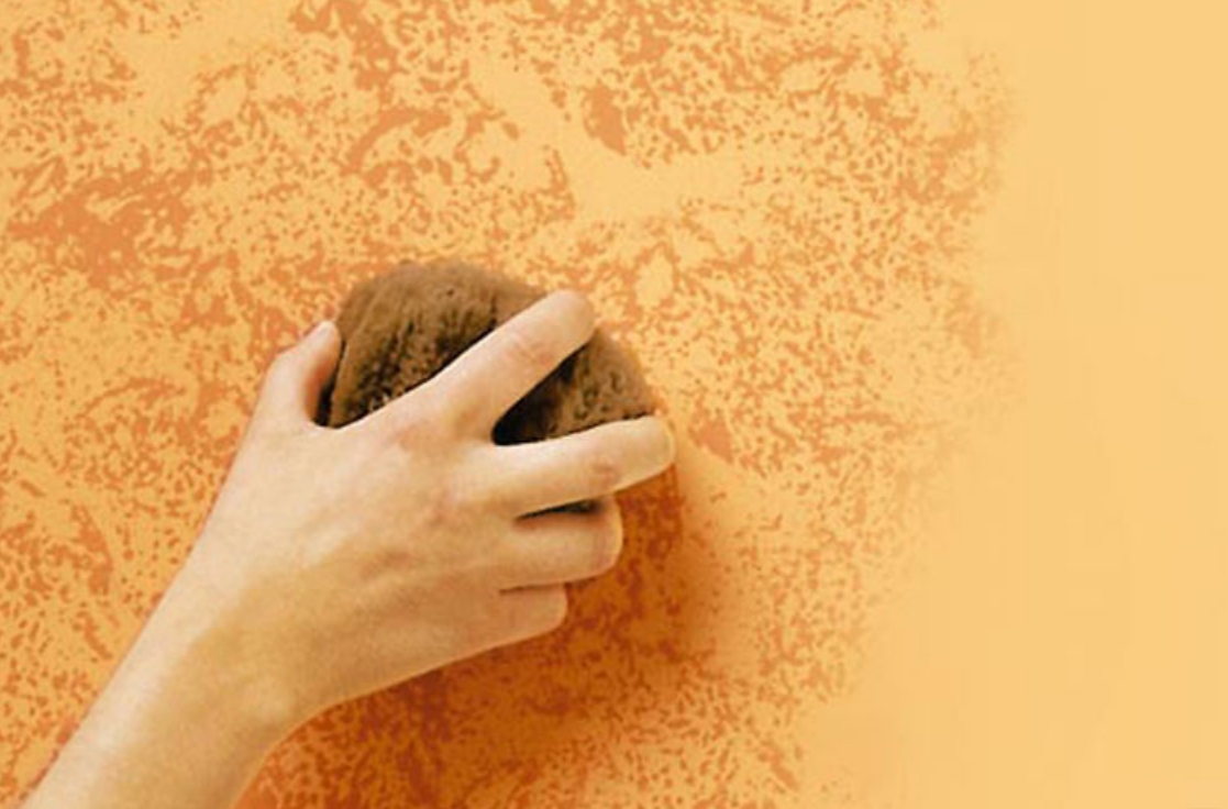 How to Create Stunning Wall Paint Effects Using a Sponge | My desired home