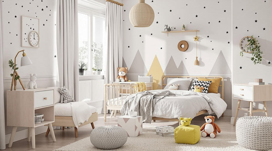 Scandinavian design for children's rooms | My desired home