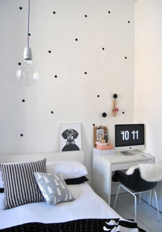 Polka dots decor trend ideas13