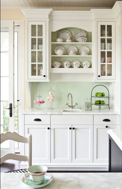 mint kitchen ideas12 | My desired home