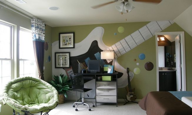 Lovely and trendy Rock and Roll Room | My desired home