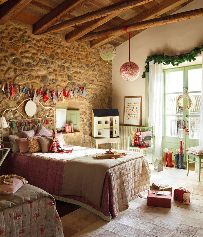 Christmas atmosphere in a fairy tale house16
