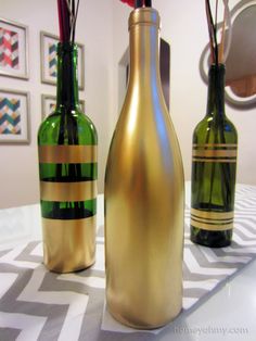 DIY home decoration with flowers in the bottle2