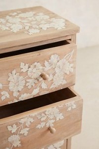 decoupage furniture ideas10 diy dresser inlay pearl dressers anthropologie comment bedroom vintage old mydesiredhome