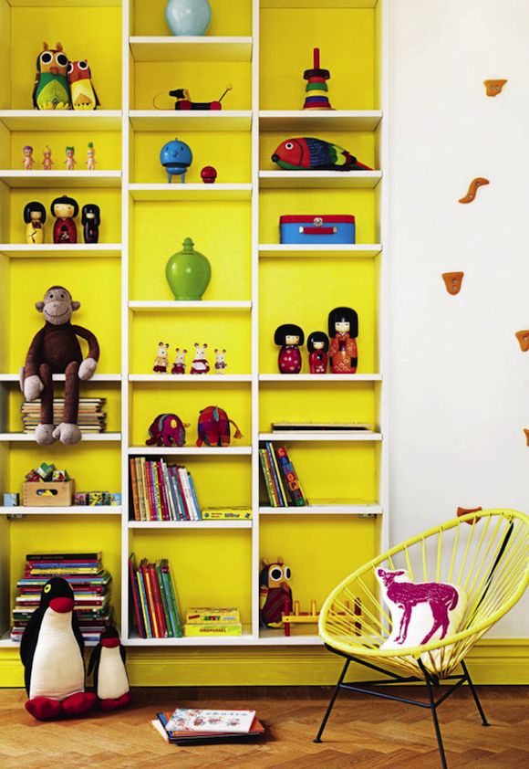 Kids rooms with color and pop details10