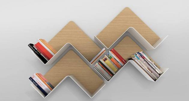 Creative Adaptable Shelving system - Fishbone3