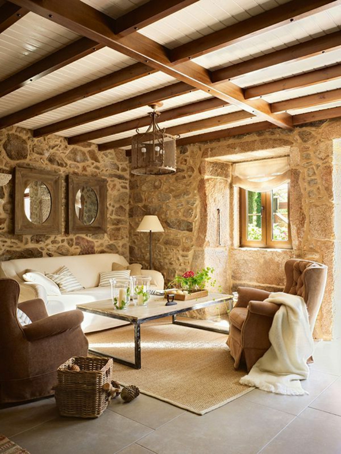 57 Exposed stone wall ideas for a modern interior | My desired home