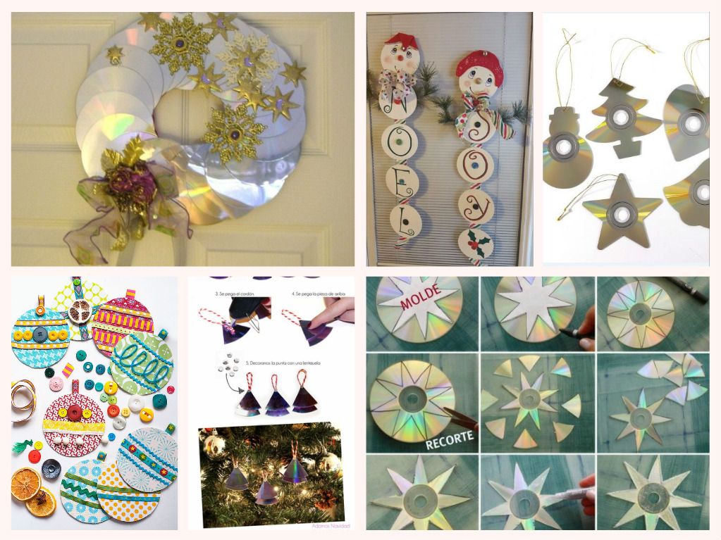 11 Great Ideas for Christmas Crafts with CD  My desired home