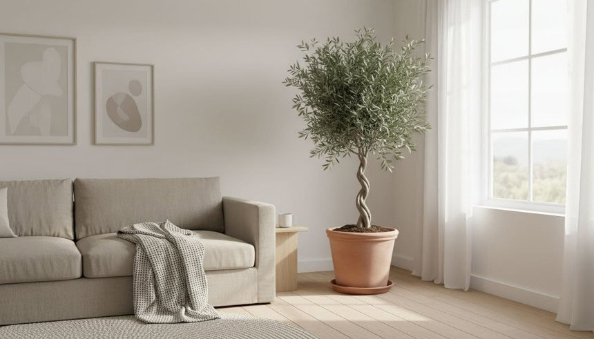 Interior Decorating with Olive Trees: A Sustainable Home Decor Trend ...