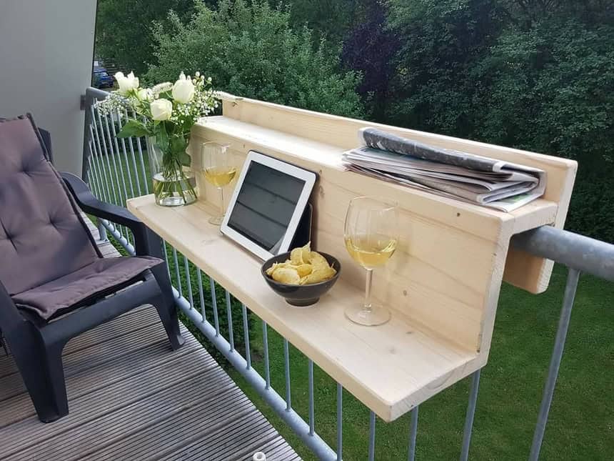 Practical Ideas to Save Space on a Balcony for Everyday Use | My ...