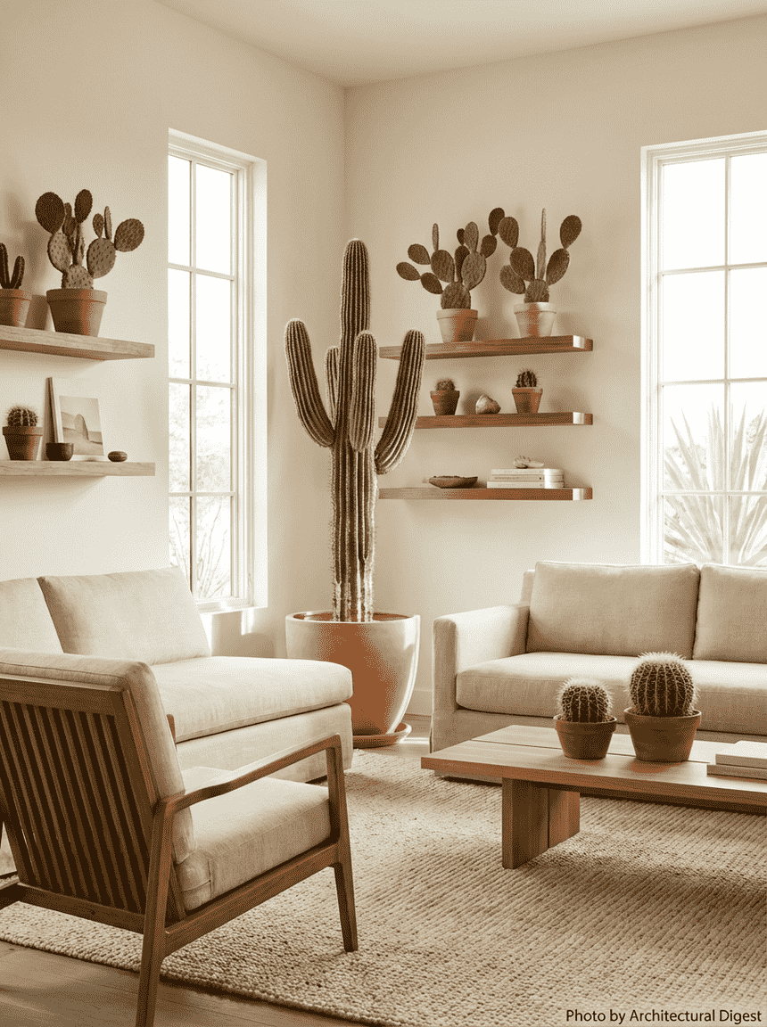 The ultimate ideas for decorating interiors with cactus | My desired home