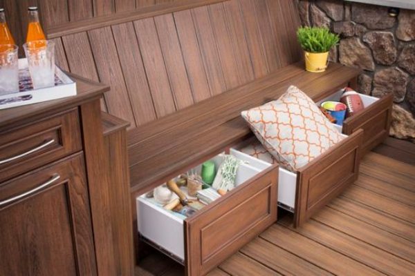 Smart Outdoor Furniture Ideas With Storage Solutions | My Desired Home