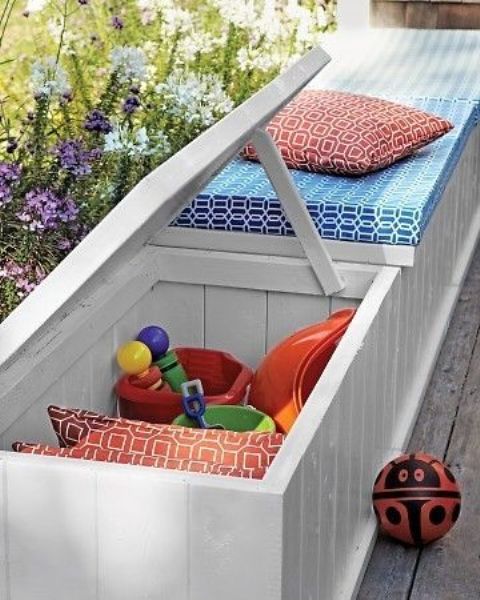 Smart outdoor furniture ideas with storage solutions | My desired home