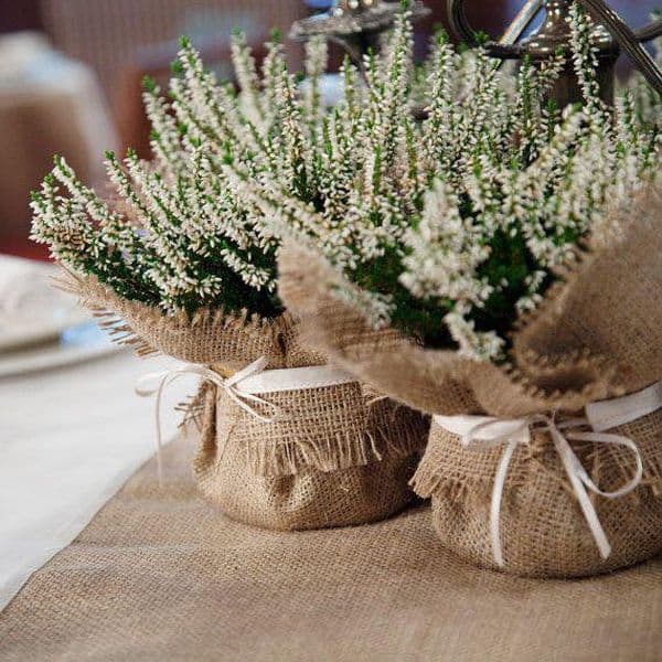 Cool decorating ideas with burlap and lace | My desired home - Lace And Burlap Decor
