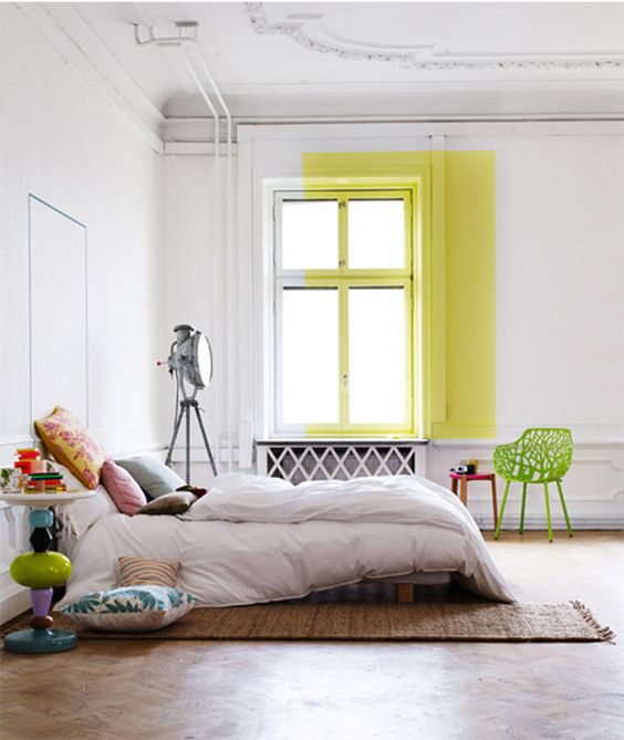 geometric shapes color wall deco6