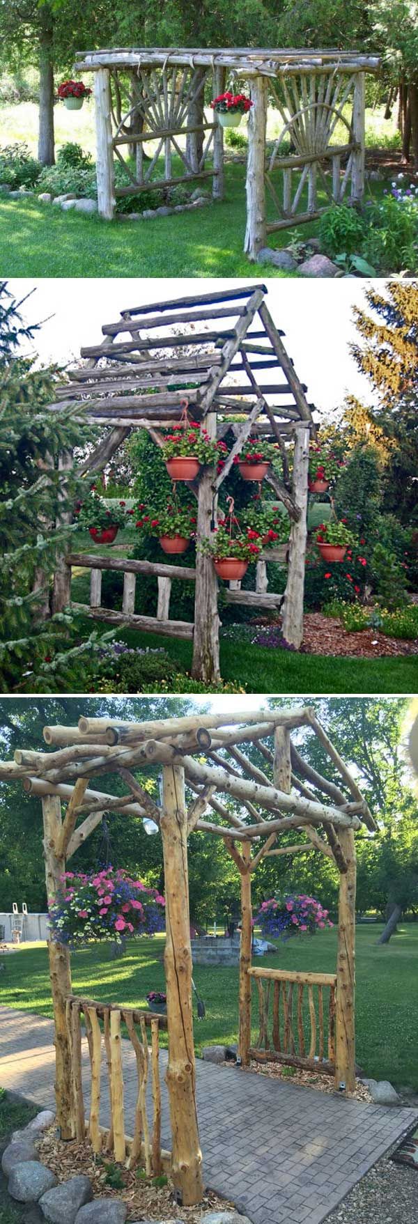 DIY projects for the garden made of wood (13)