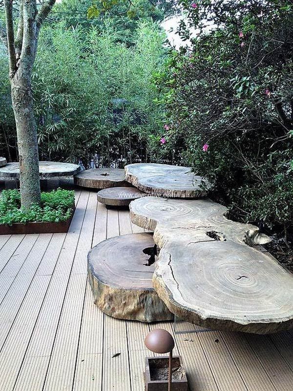 DIY projects for the garden made of wood (15)