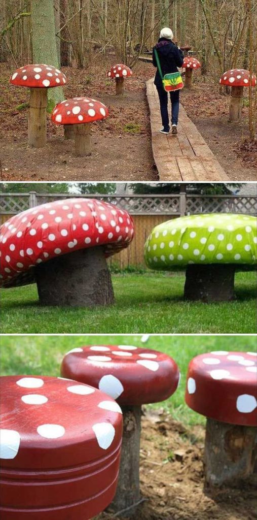 DIY projects for the garden made of wood (6)