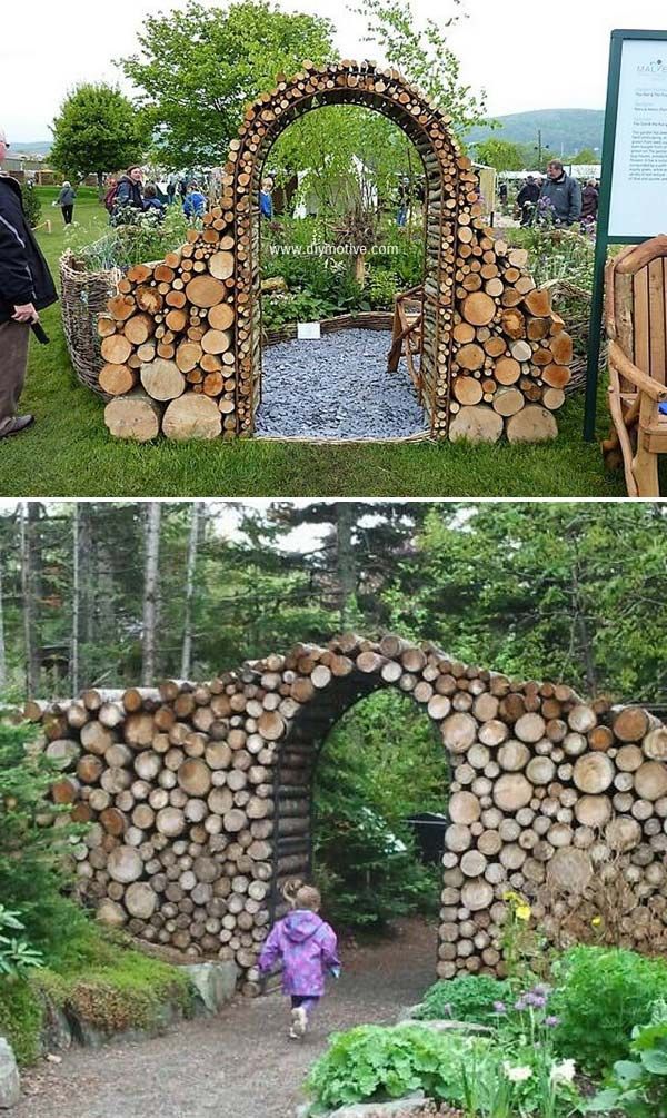 DIY projects for the garden made of wood (7)